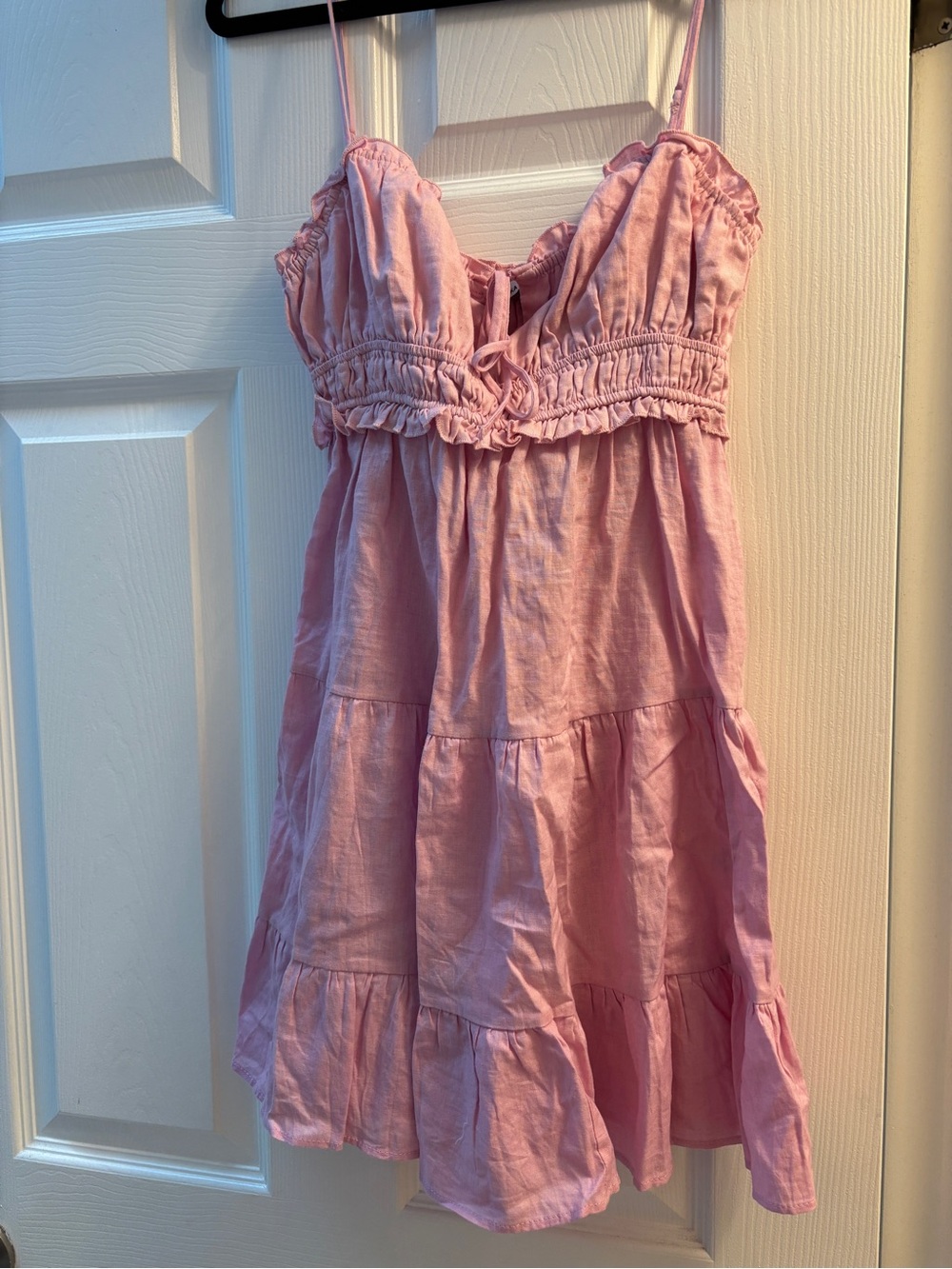 Berska light pink/purple mini dress